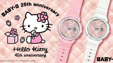 Hello Kitty x Baby-G watch