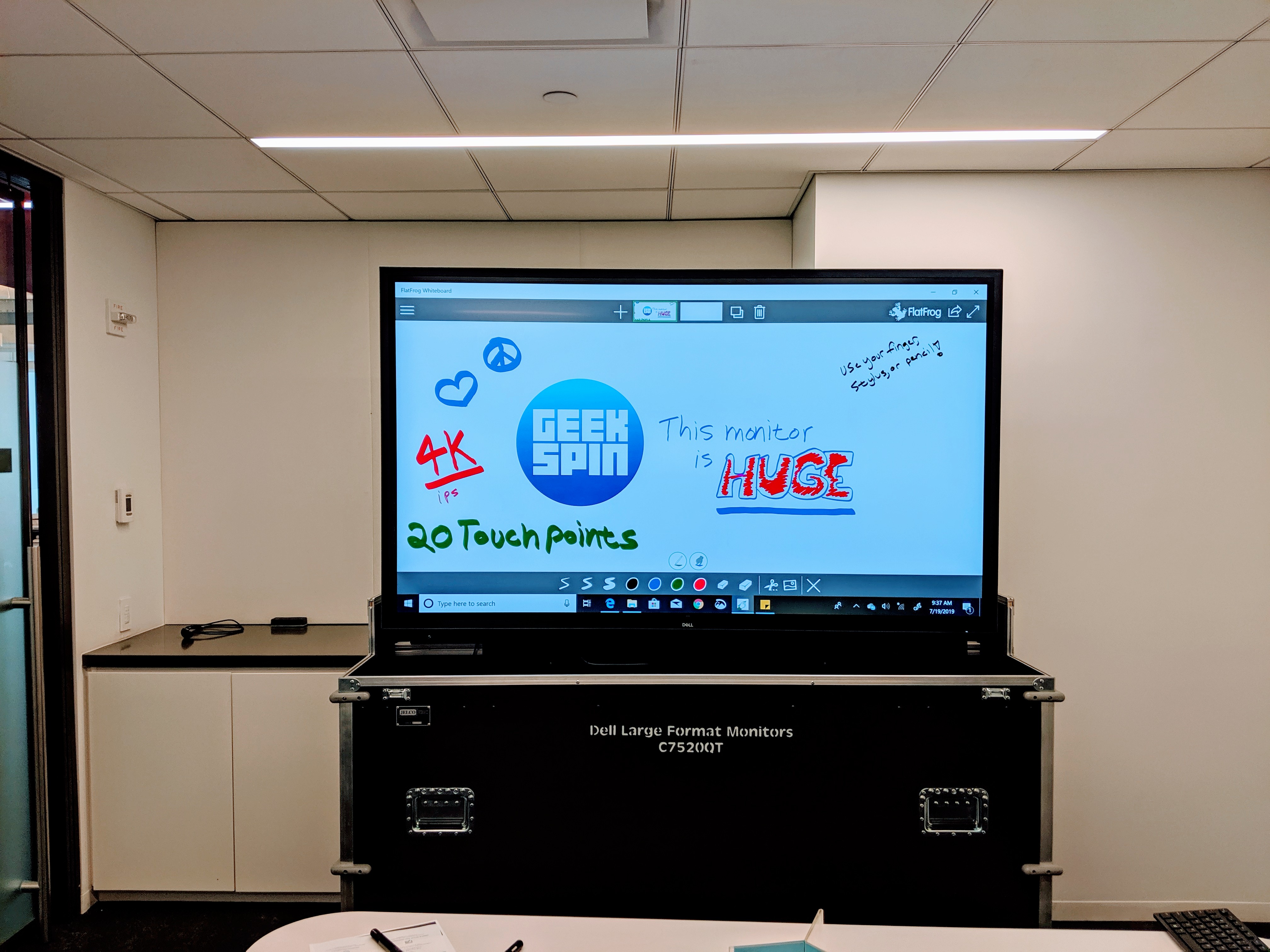 Dell 75 4K Interactive Touch Monitor C7520QT review 3