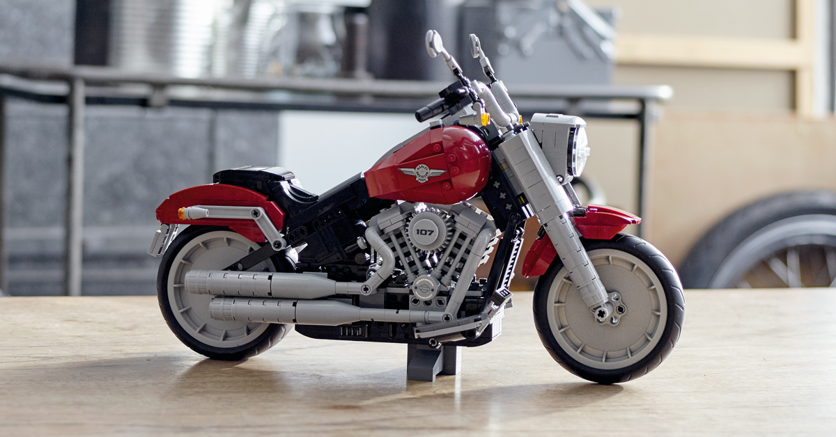 LEGO Creator Expert Harley-Davidson Fat Boy model
