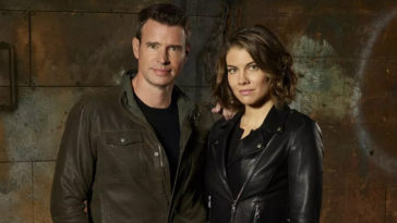 Scott Foley and Lauren Cohan in Whiskey Cavalier