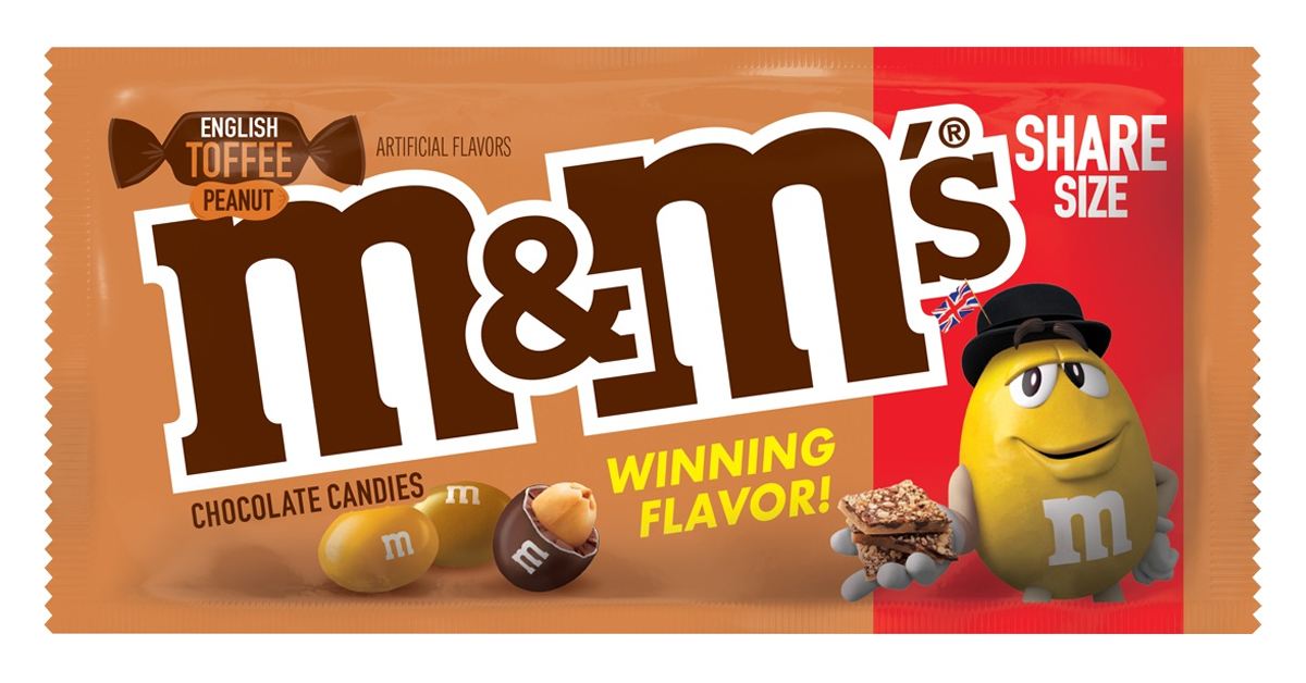 M&M's English Toffee Flavor