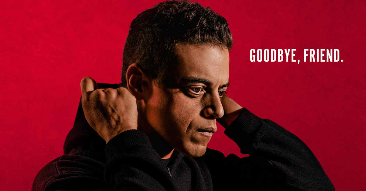 Rami Malek as Elliot in Mr Robot