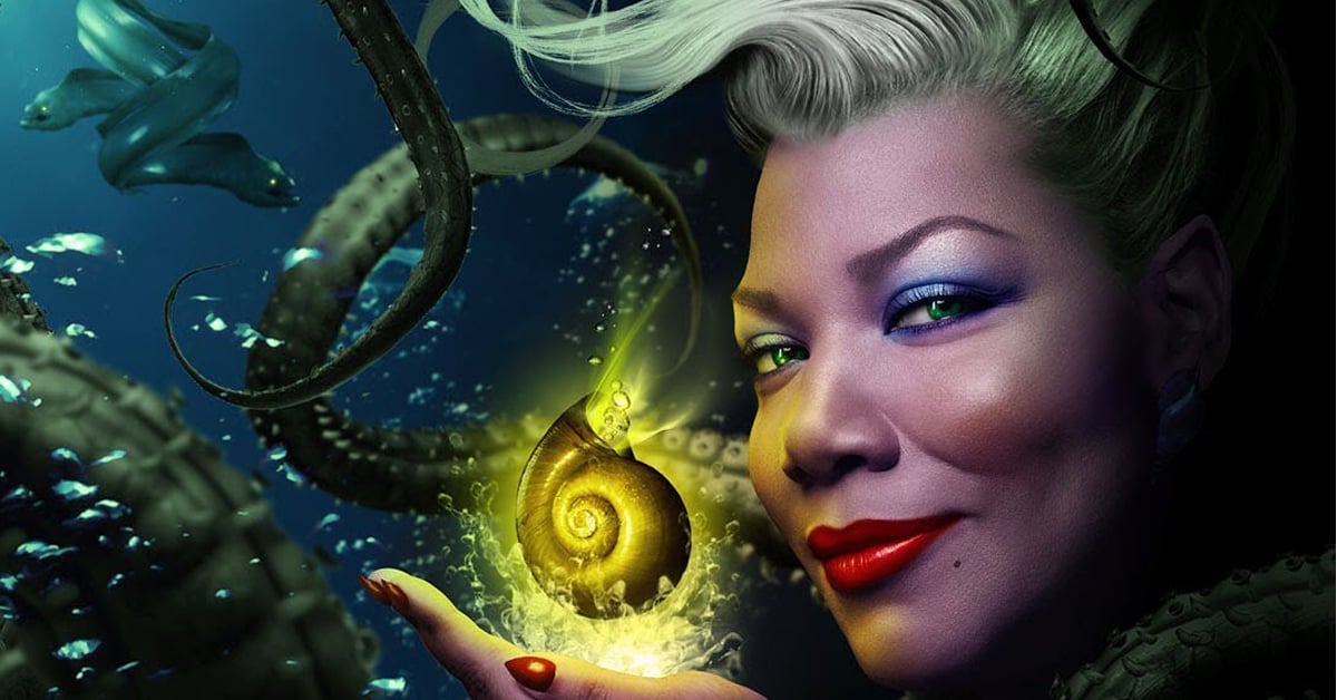 Queen Latifah as Ursula in ABC's The Little Mermaid live musical