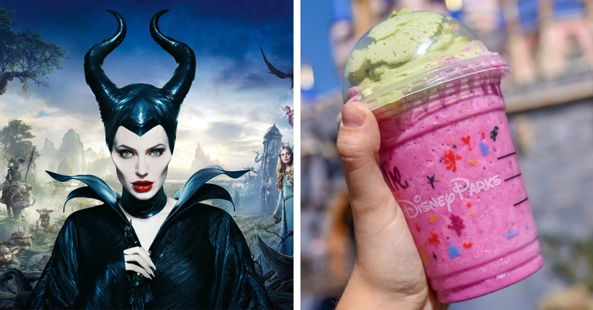Maleficent and Maleficent Frappuccino
