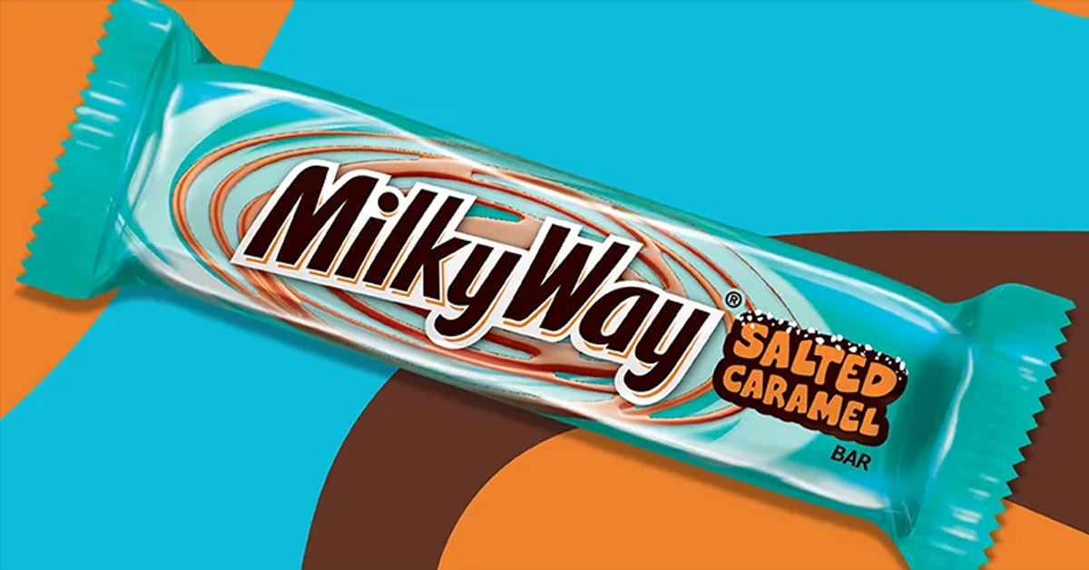 Milky Way Salted Caramel bar