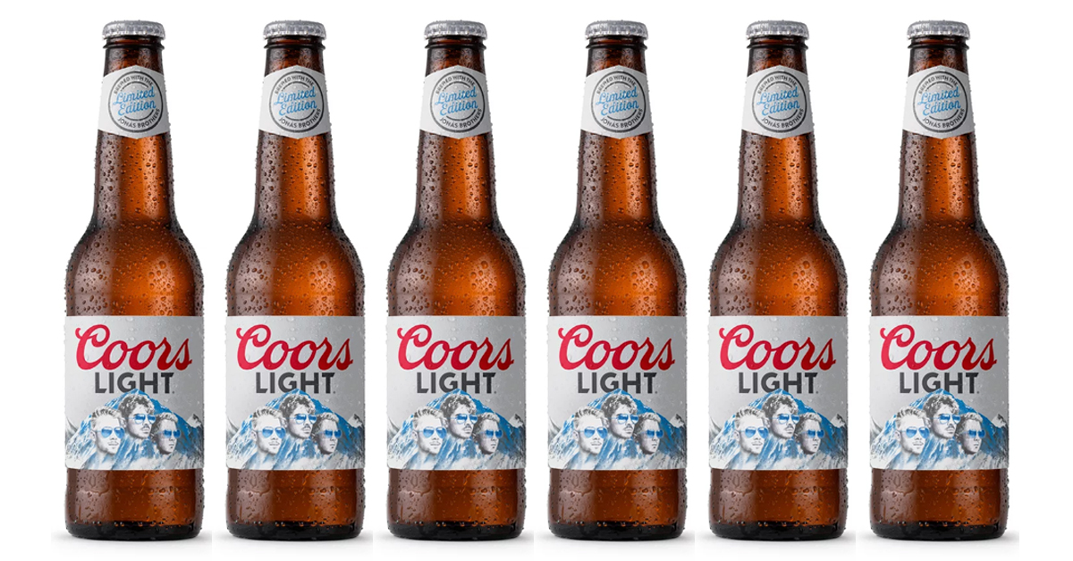 The Jonas Brothers’ faces are on these limited-edition Coors Light bottles 4