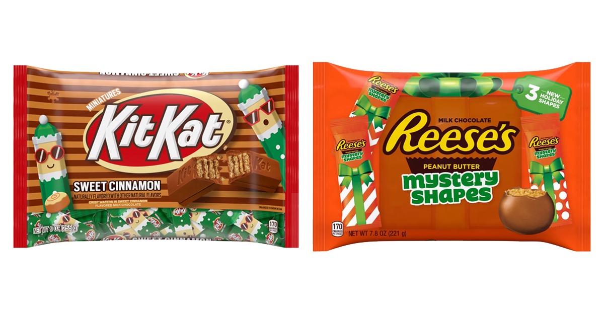 Hershey’s 2019 holiday candy lineup adds cinnamon Kit Kats, Reese’s Mystery Shapes & more 5