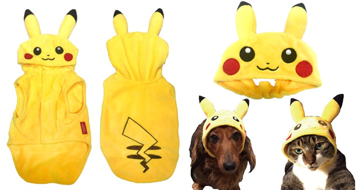 This Pokemon pet clothing line will instantly make your dogs and cats look extra adorable 8