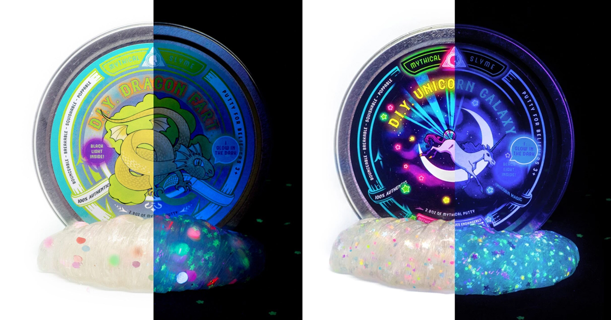 Mythical Slyme unveils DIY glow-in-the-dark putty kits 11