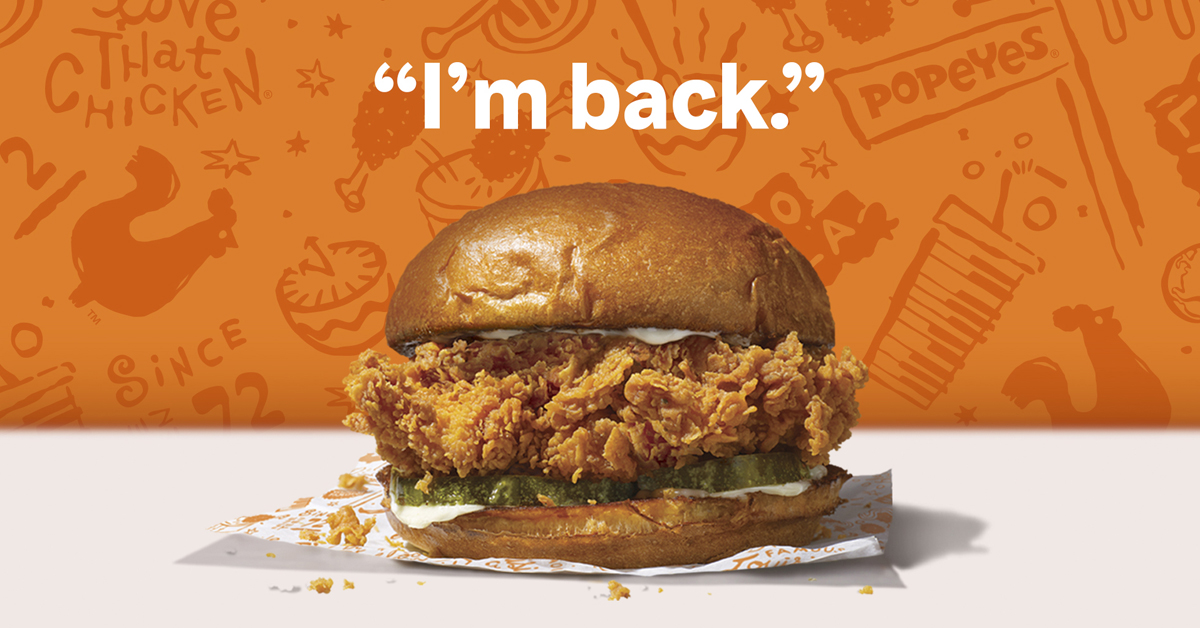 Popeyes’ chicken sandwich is back and so are the crazy long lines 10