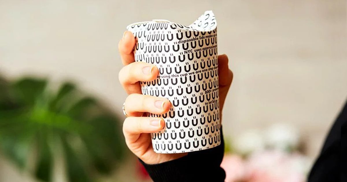 Introducing Unocup — a foldable paper coffee cup that doesn’t need a plastic lid 9
