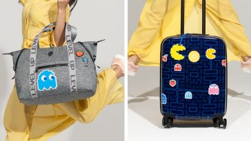 Kipling’s Pac-Man bag collection is here, and it’s giving us major ‘80s vibes 8