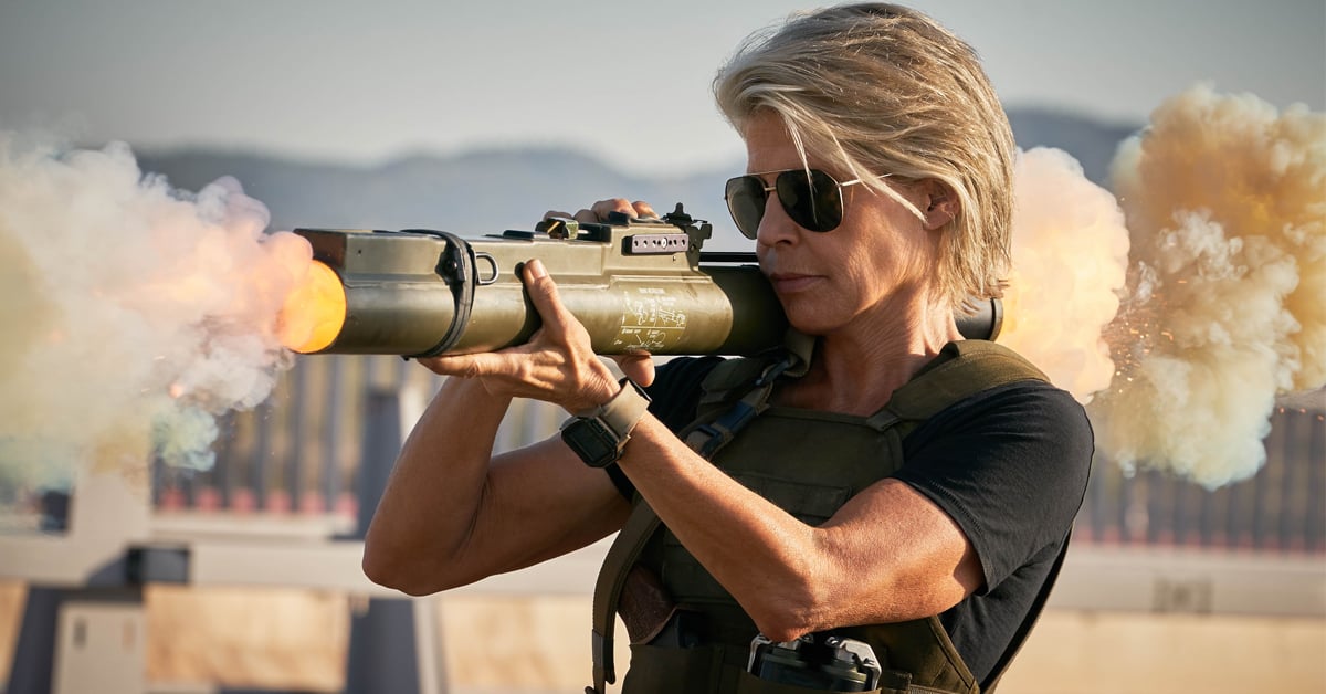 Linda Hamilton as Sarah Connor