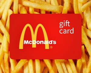 Win a $100 McDonald's gift card! 82