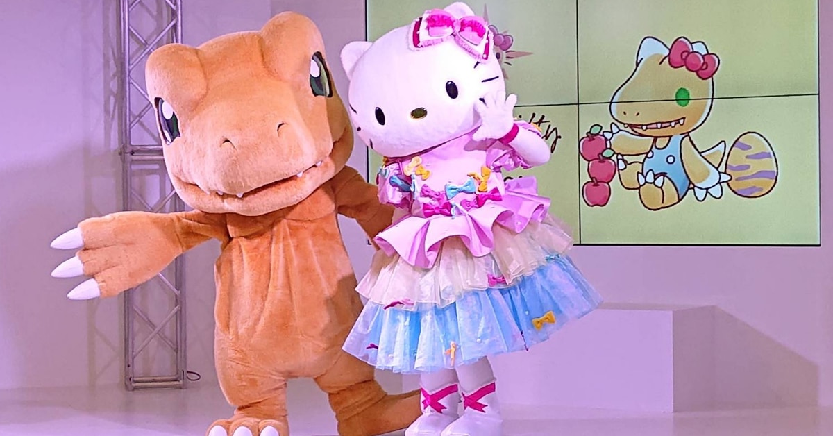 The original Digimon characters get a cute Sanrio makeover 10