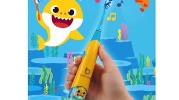 BriteBrush is a smart toothbrush for kids that plays the Baby Shark song 4