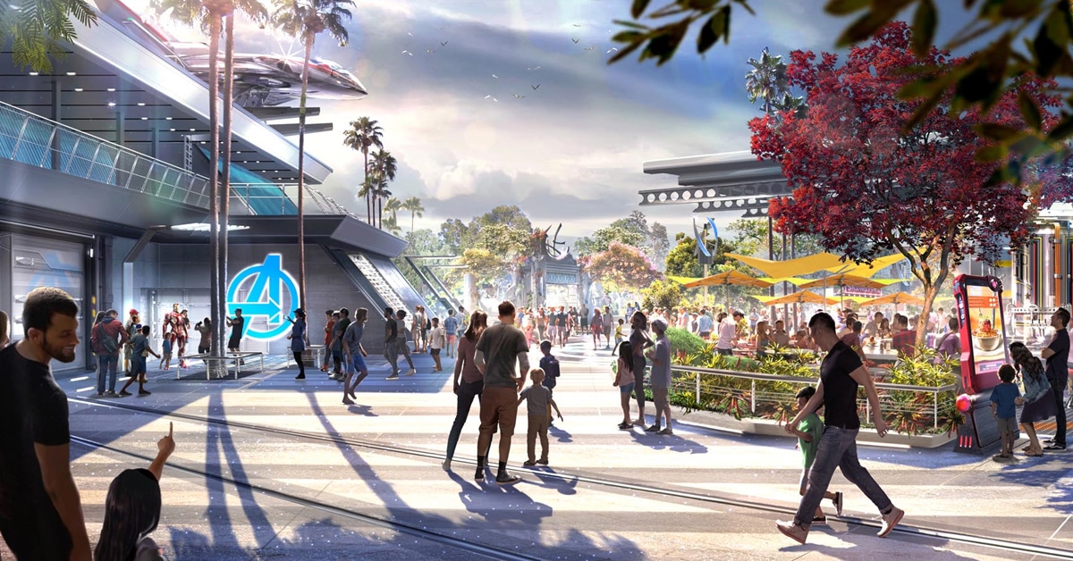 Here’s what you’ll see at Disneyland’s Avengers Campus 1