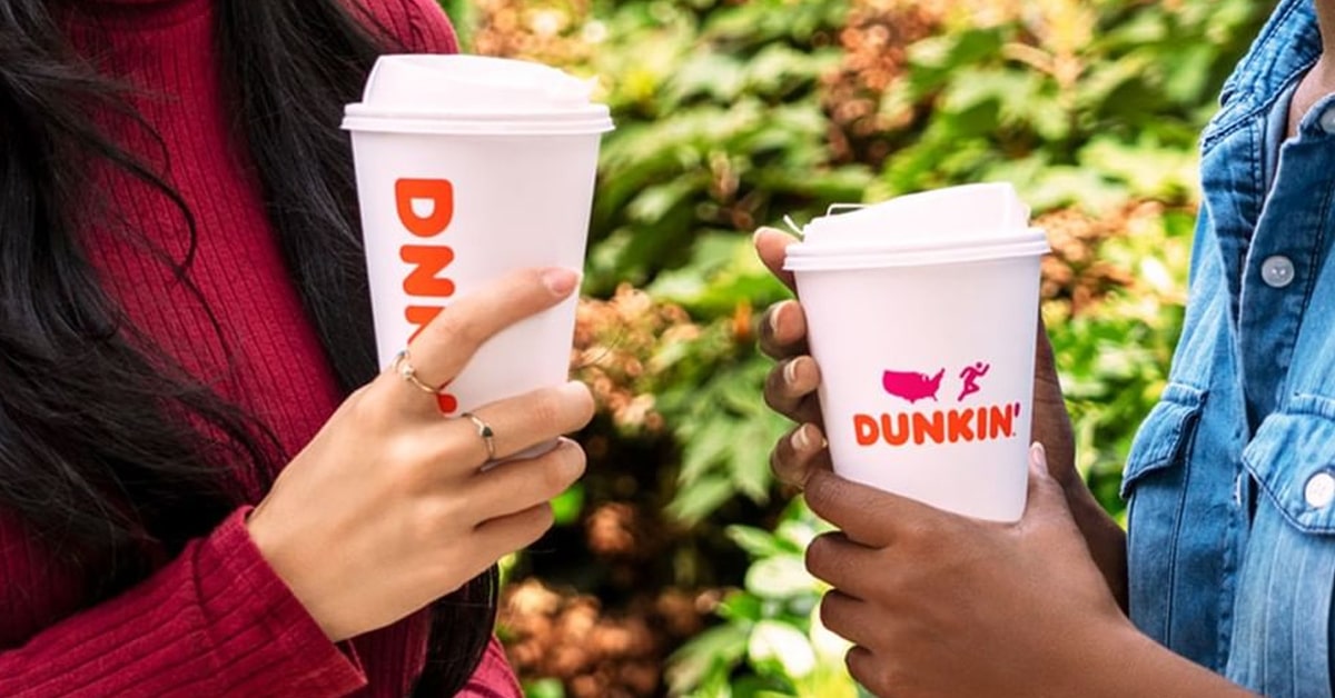 Dunkin’ limits its operations to drive-thru and carry-out due to the coronavirus pandemic 8