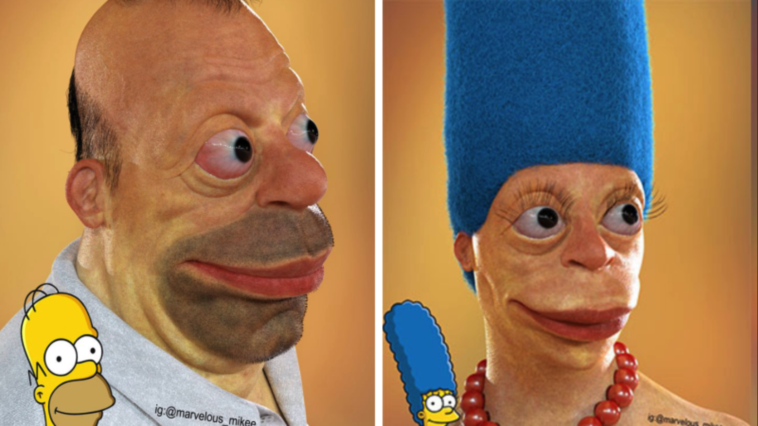 Realistic portrayals of cartoon characters that will give you nightmares 1