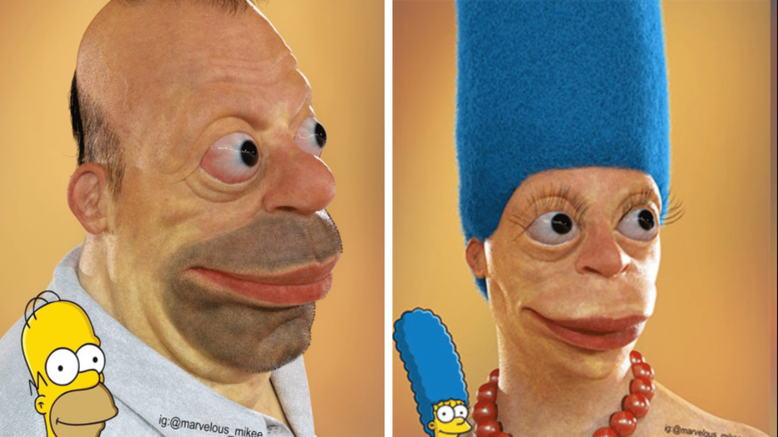 Realistic portrayals of cartoon characters that will give you nightmares 10