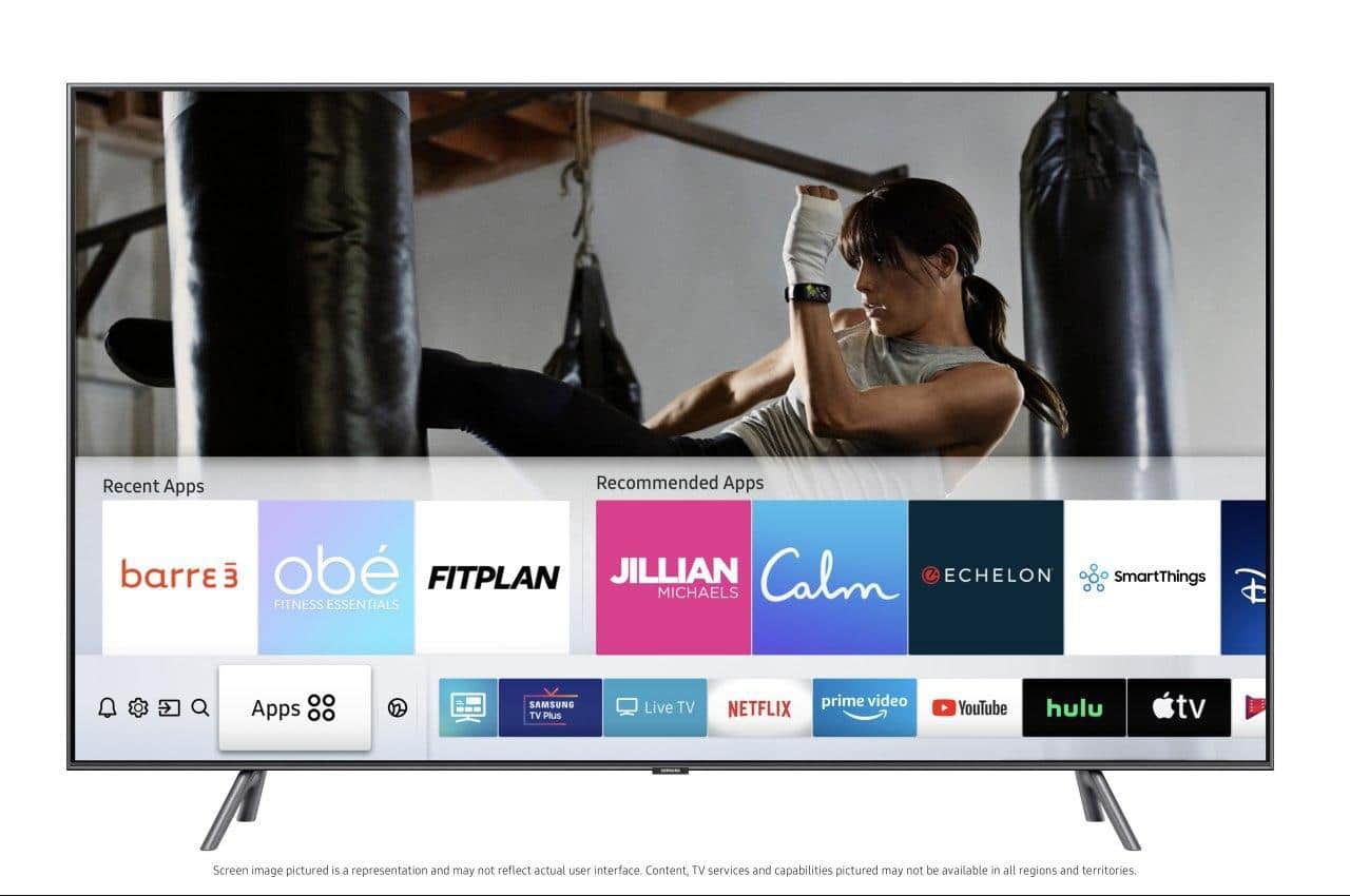 Samsung releases free fitness classes for their Smart TVs 13