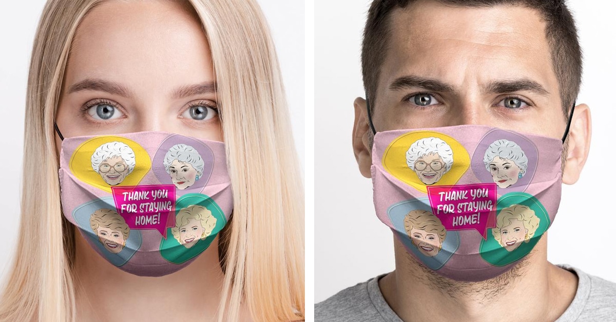 Stay golden with these Golden Girls face masks 6