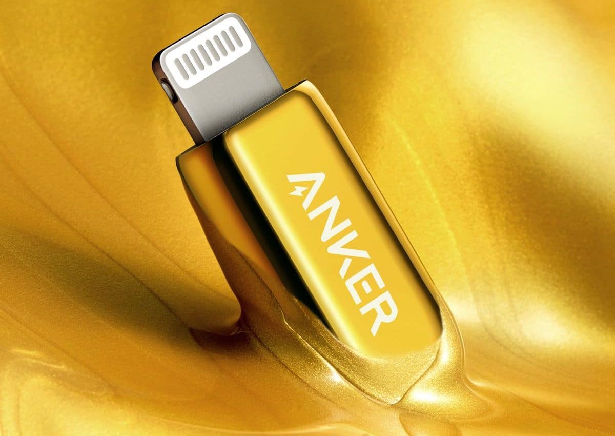 Anker's 24K gold-plated lightning to USB-C cable is Bad and Boujee 6