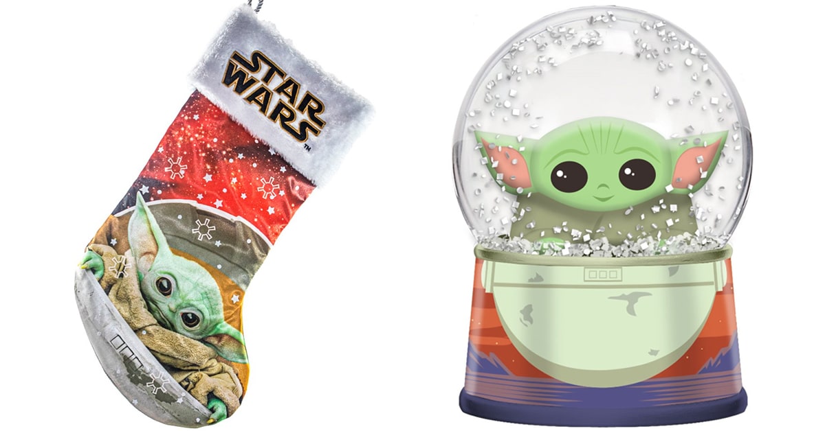 Baby Yoda Christmas stockings, nutcracker and snow globe make us feel like it’s Christmas in June 9