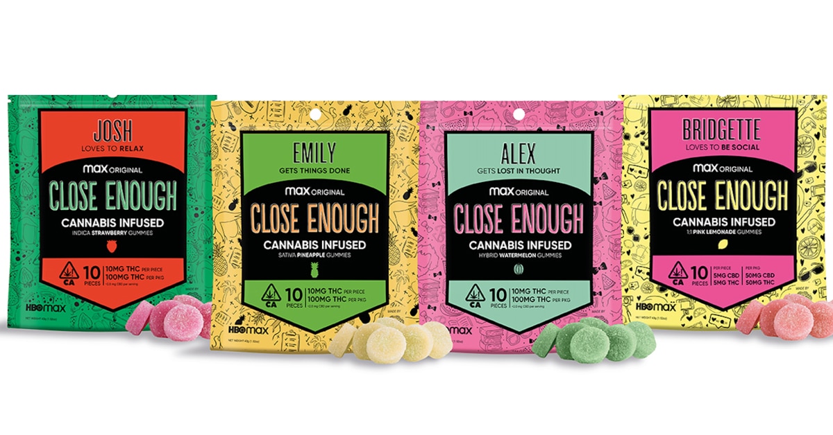 HBO Max promotes Close Enough series with cannabis-infused gummies 9