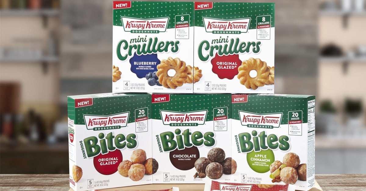Krispy Kreme’s Doughnut Bites and Mini Crullers are now available at Walmart 5
