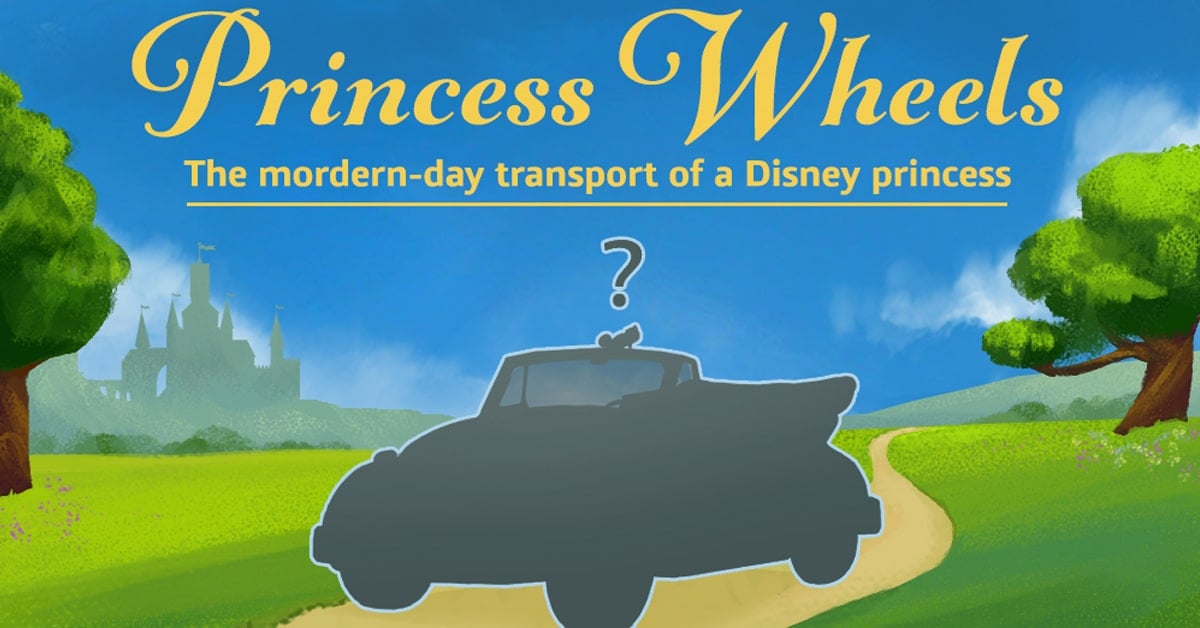 If Disney Princesses had modern-day vehicles 1