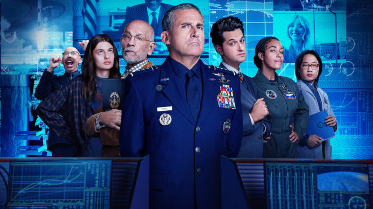 The cast of Space Force