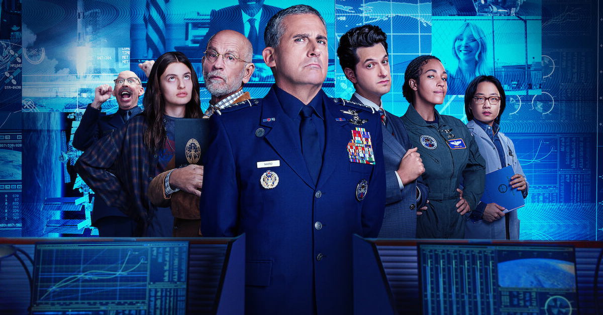 The cast of Space Force