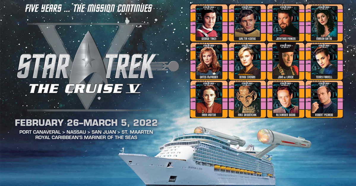 Star Trek: The Cruise V has been postponed until 2022 due to COVID-19 11