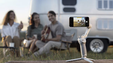 DJI OM 4 is a foldable, compact smartphone stabilizer with gesture control 3