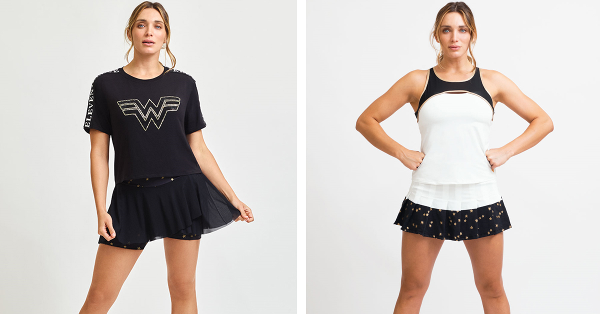 EleVen by Venus Williams x Wonder Woman collection includes tennis wear, t-shirts, and hoodies 12