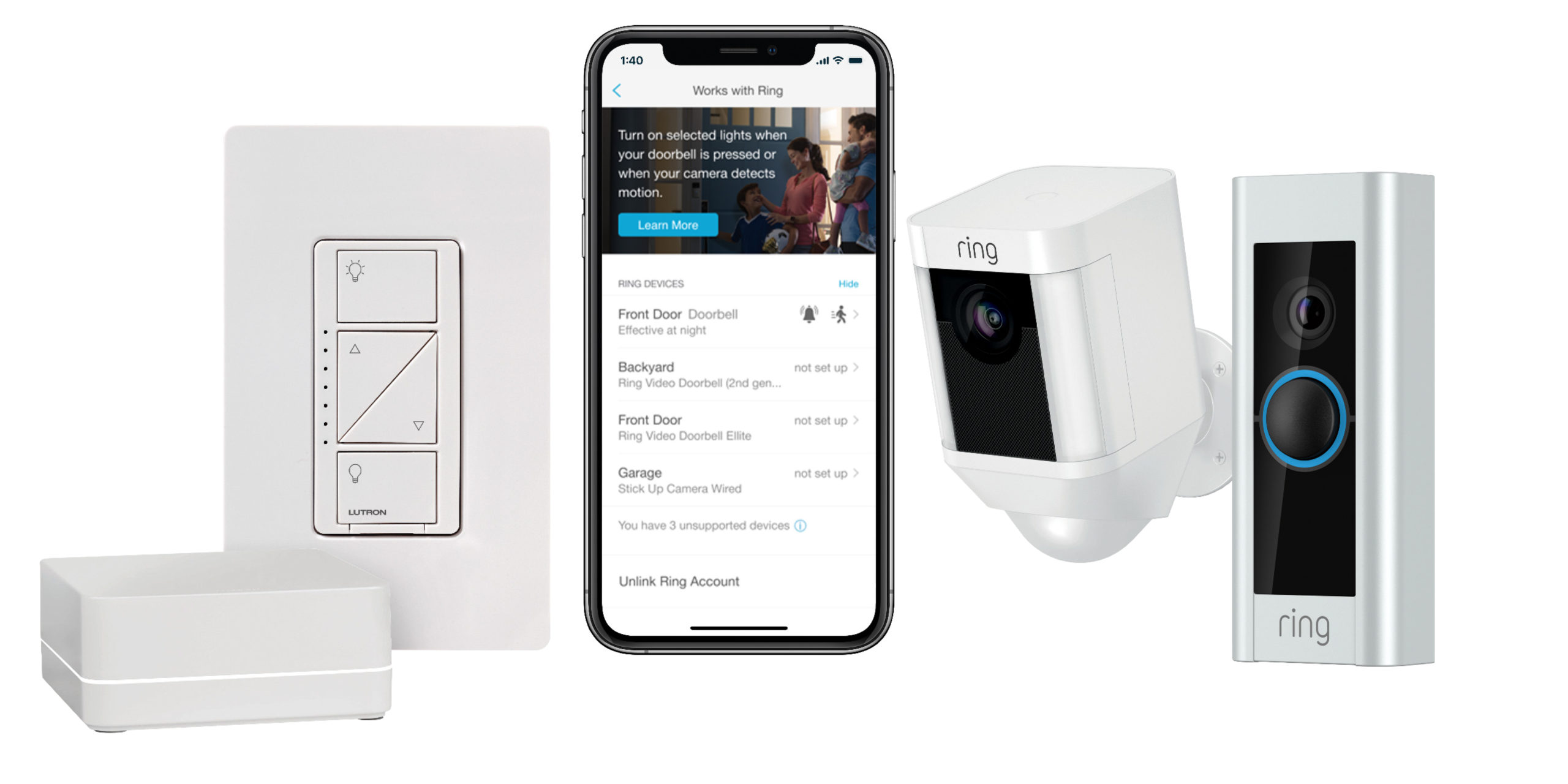 Ring devices can soon activate Lutron lights automatically 9