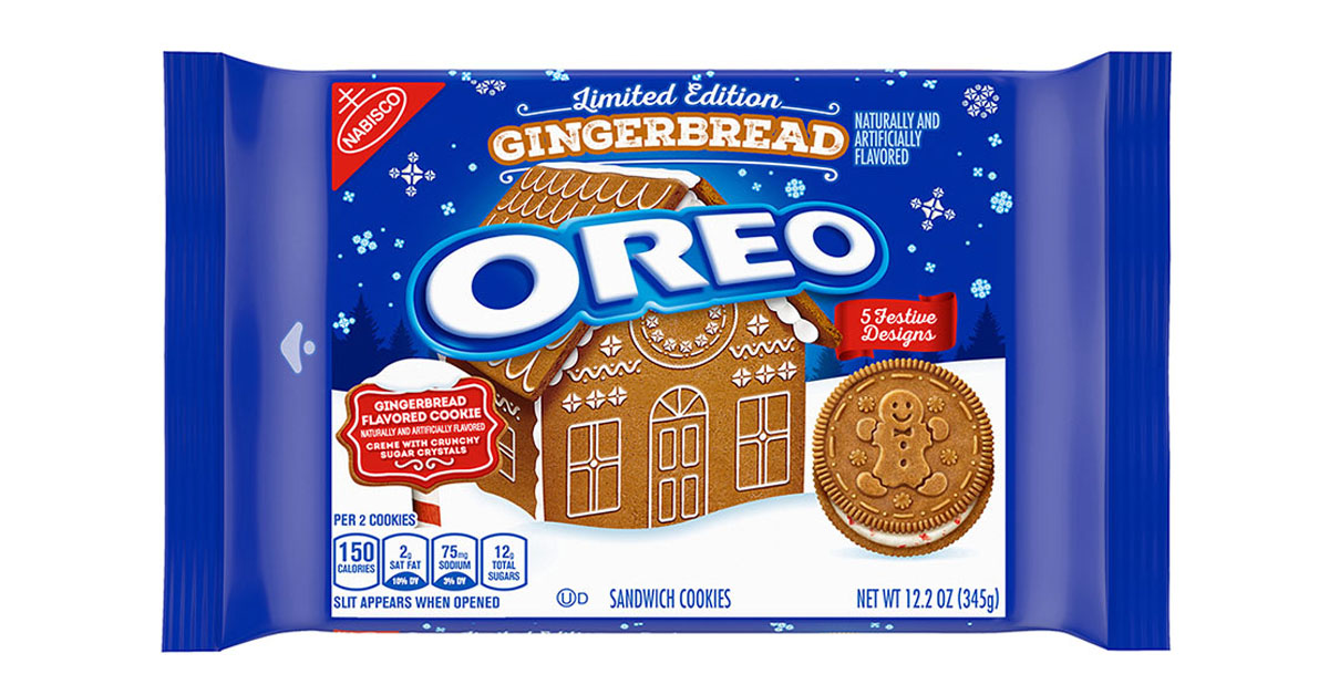 Gingerbread Oreos are here and they’re getting us in the holiday spirit early 5
