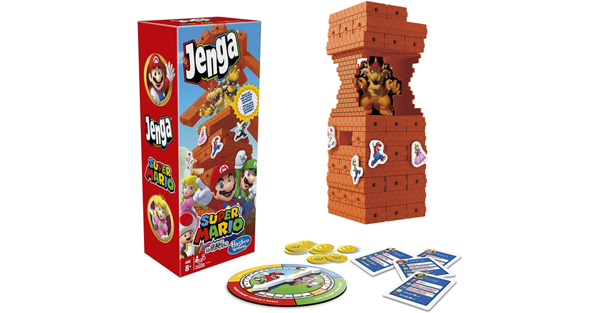 Jenga Super Mario offers a unique spin on the classic block-stacking game 3