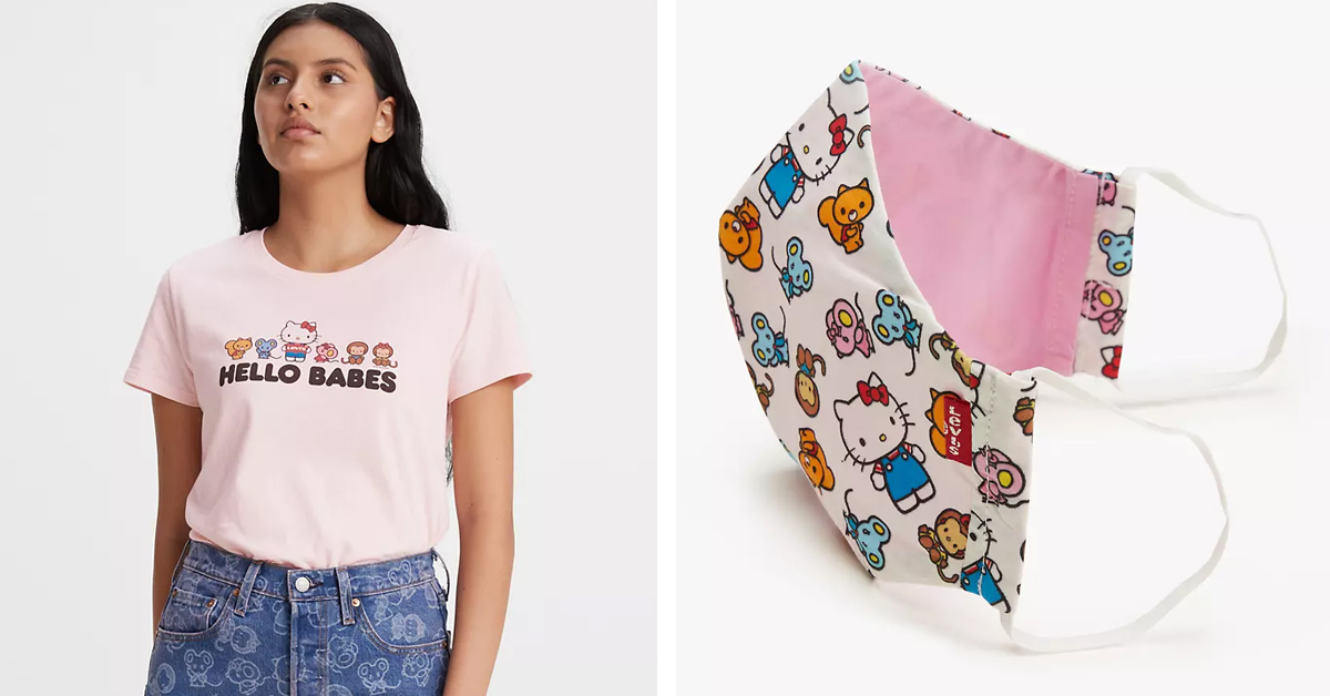Levi's just dropped a new Hello Kitty collection and it includes