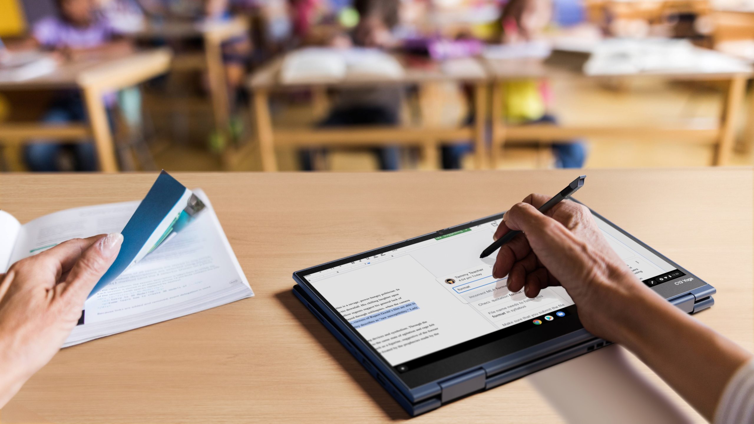 Lenovo's ThinkPad C13 Yoga is a 2-in-1 Chromebook that is perfect for WFH 9