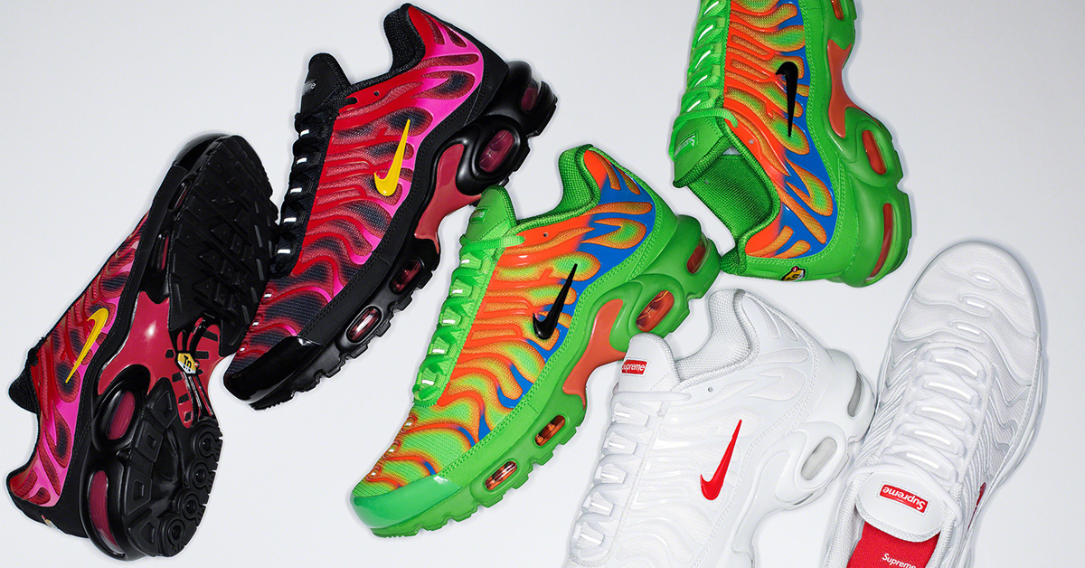Supreme partners with Nike for a dope Air Max Plus collection 3