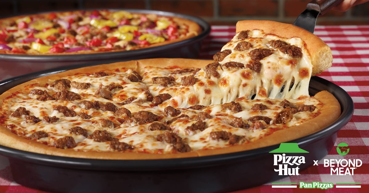 The top 15 fast food chains nationwide, ranked by sales 3 Pizza Hut x Beyond Meat Beyond Pan Pizzas