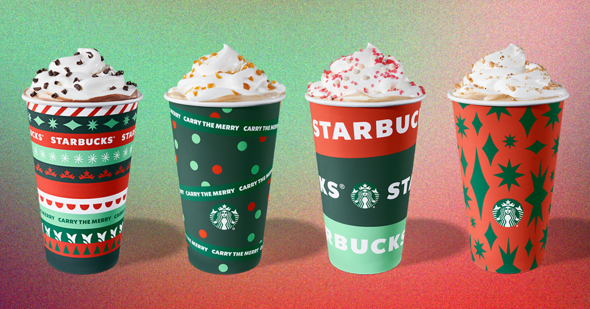 Starbucks unveils new holiday cups, reveals returning festive drinks and food items 12