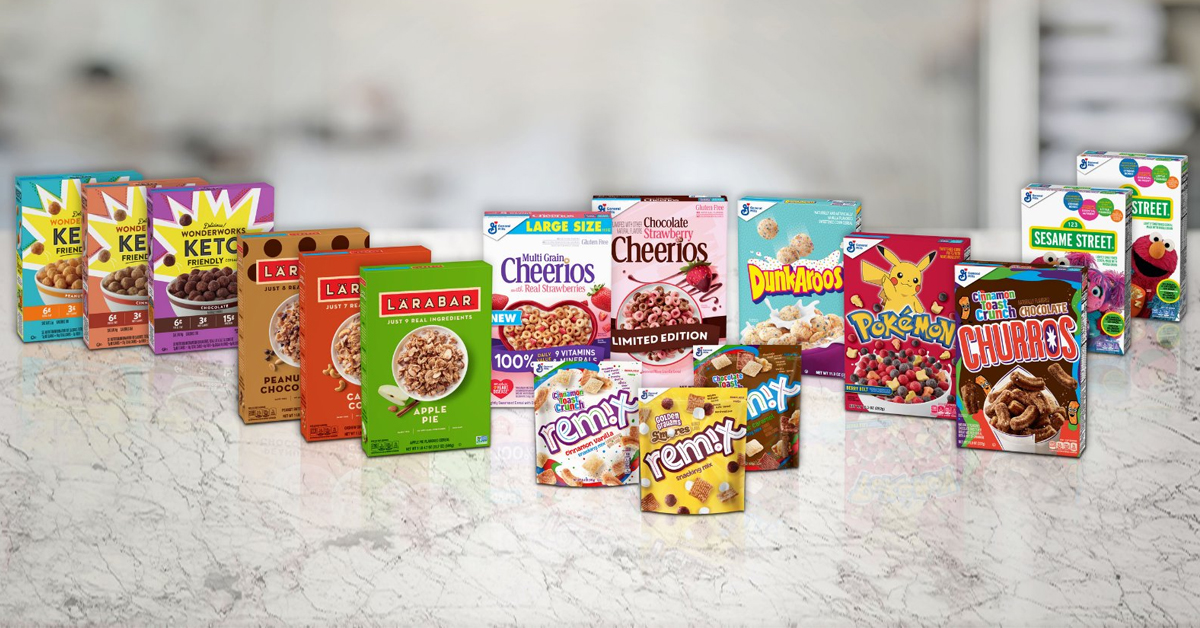 General Mills is releasing 16 new cereals including Pokémon and Sesame Street 8