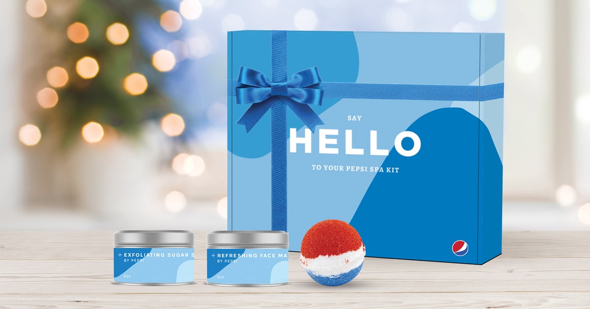 Pepsi is giving away cola-themed spa kits to help fans find a moment of zen at home 2