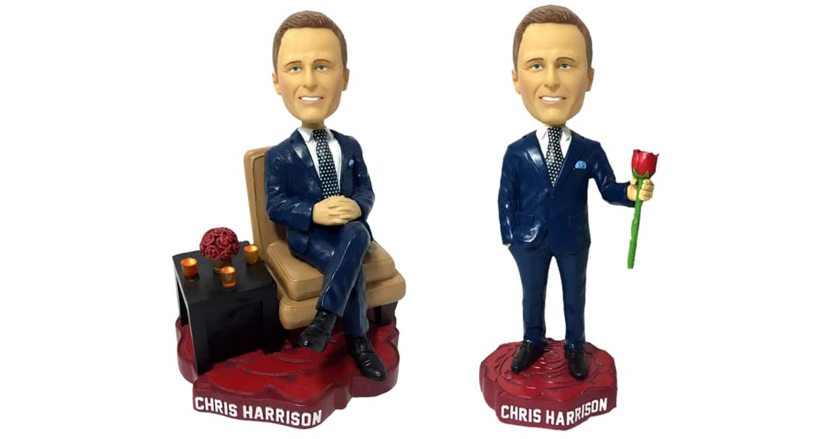 The Bachelor host Chris Harrison gets his own bobbleheads 1