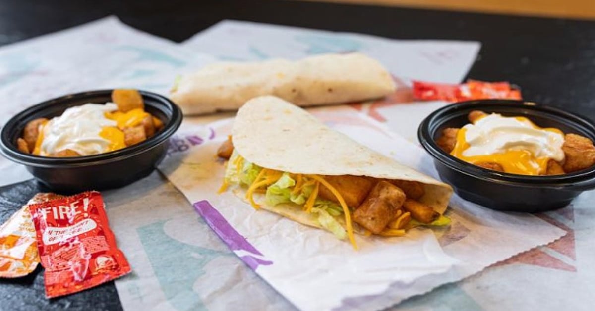 Taco Bell is bringing back Spicy Potato Soft Taco and Cheesy Fiesta Potatoes