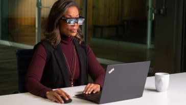 ThinkReality A3 smart glasses