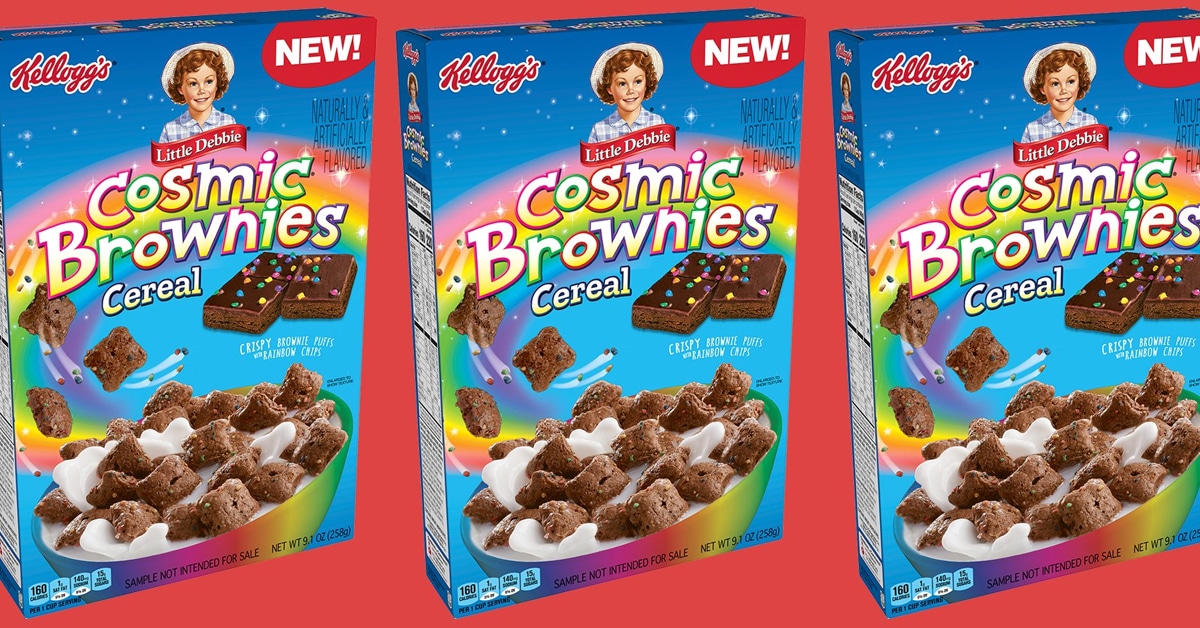 Little Debbie Cosmic Brownies get a cereal version from Kellogg’s 10